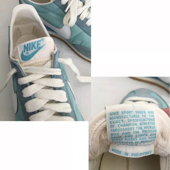 MINT Vtg 1982 Nike Turquoise Oceania Running Athletic Sneaker Sz 8.5 820911LT - Picture 10 of 12